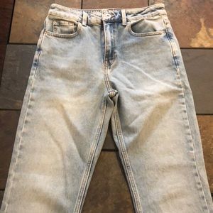 Zara straight leg jeans